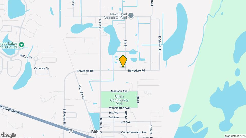 18561 Belvedere Rd Map and Location Details
