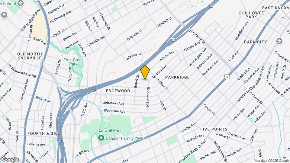 1926 Dodson Ave Map and Location Details