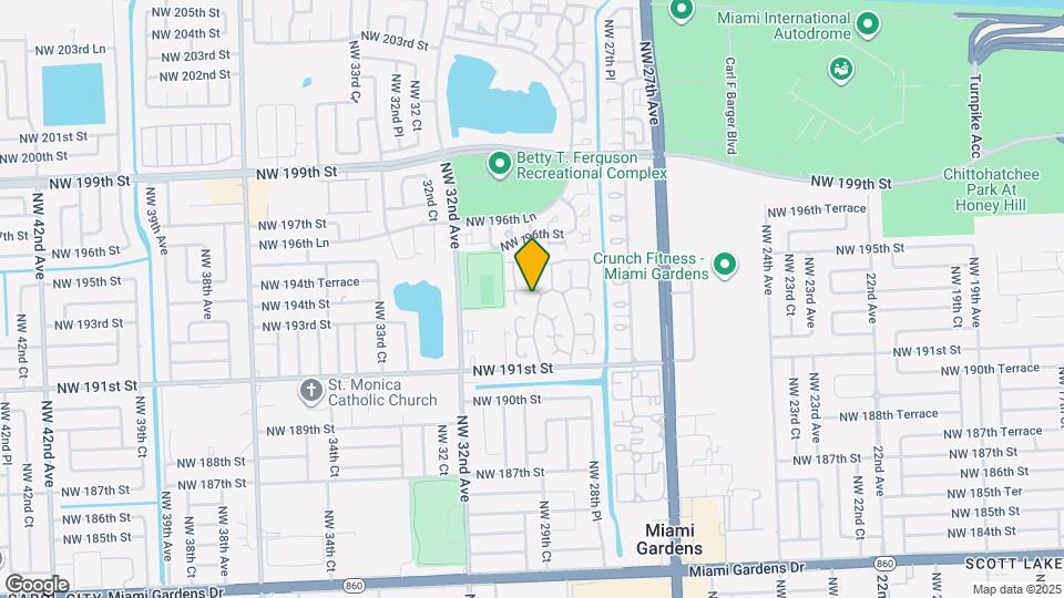 19378 NW 29th Pl Map and Location Details