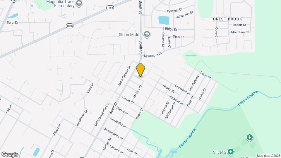 926 Armand St Map and Location Details