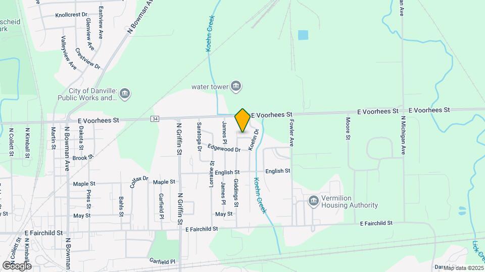 1503 Fairwood St Map and Location Details