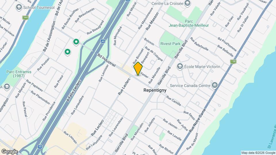 89 Industriel Boul Map and Location Details