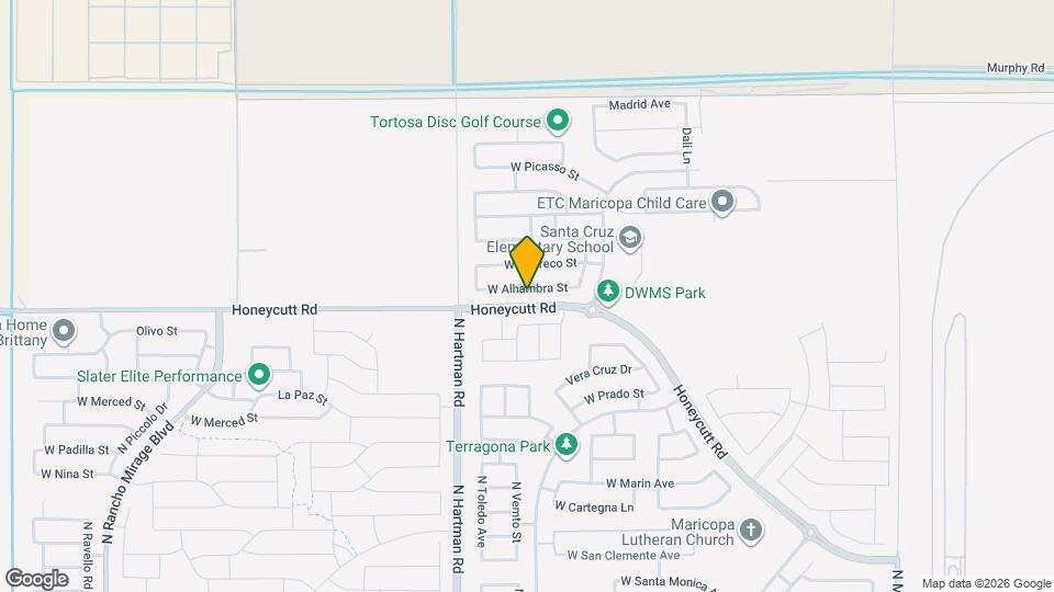 36455 W Alhambra St Mapa y Detalles de la Ubicación