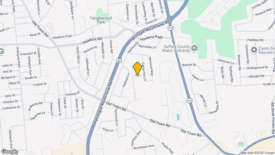 1104 Kingsley Pl Map and Location Details