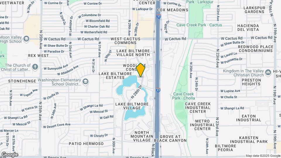11444 N 28th Dr Map and Location Details