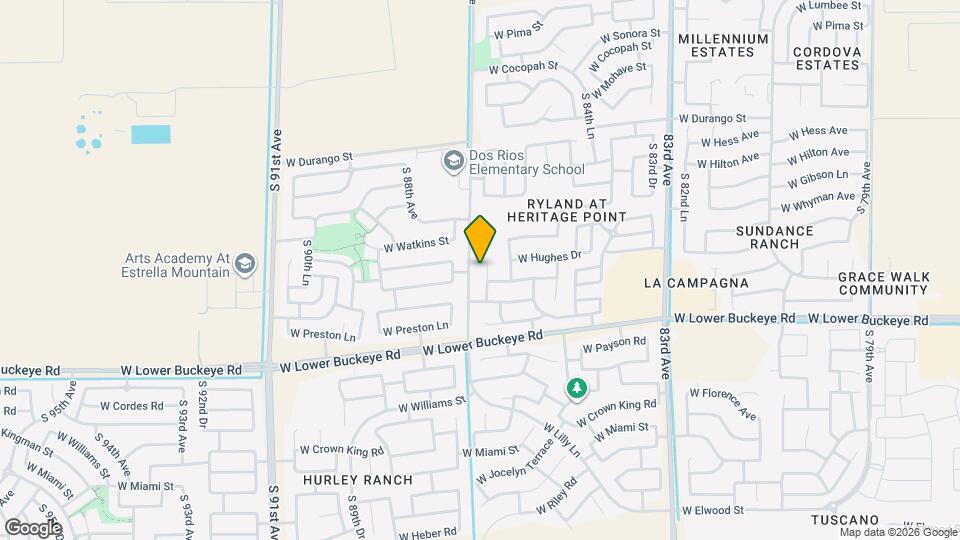 2438 S 86th Ln Map and Location Details