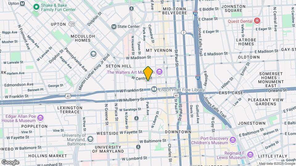 505 Park Ave Map and Location Details