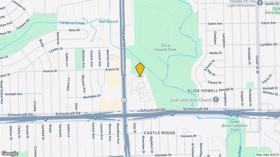 14270 Riverview St Map and Location Details