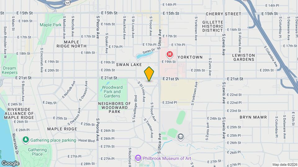 1567 E 22nd St Map and Location Details