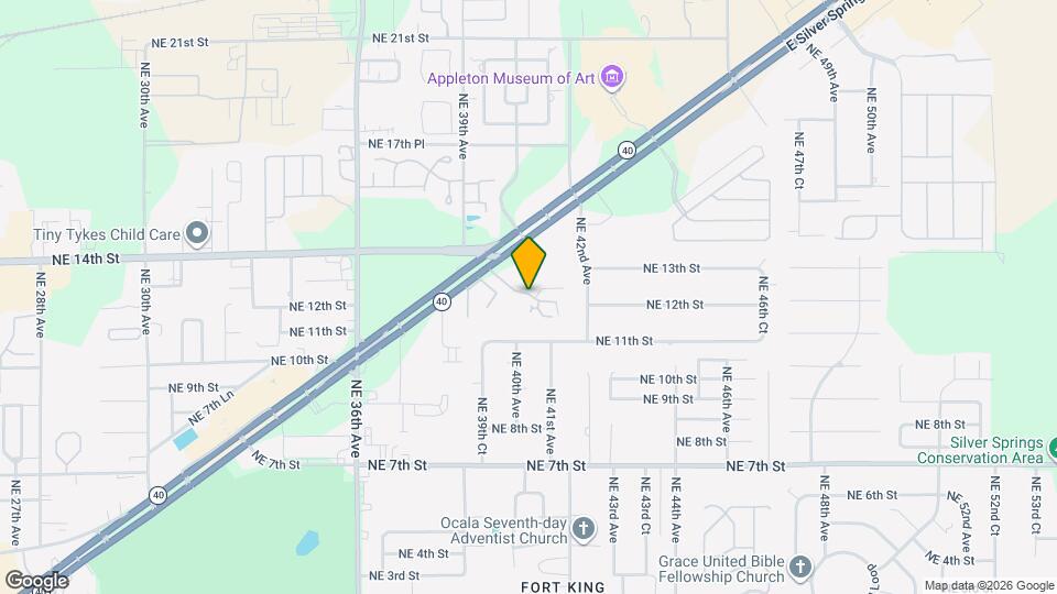 1218 NE 39th Rd Map and Location Details