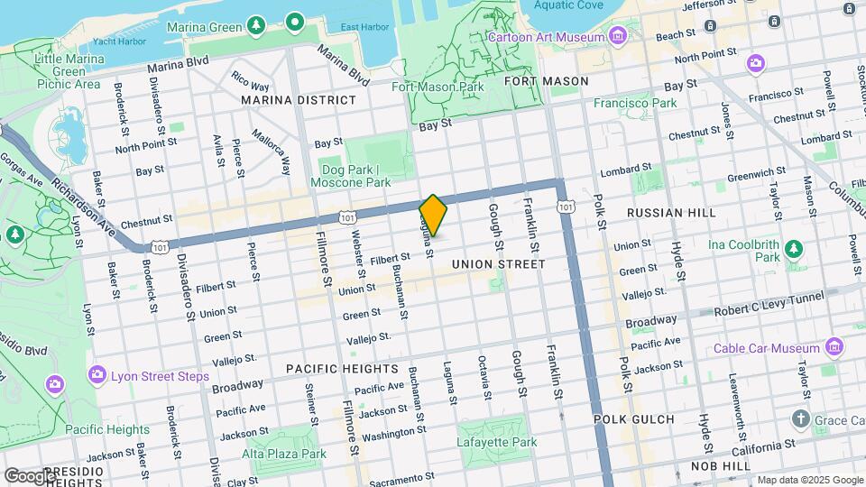 3006 Laguna St Map and Location Details