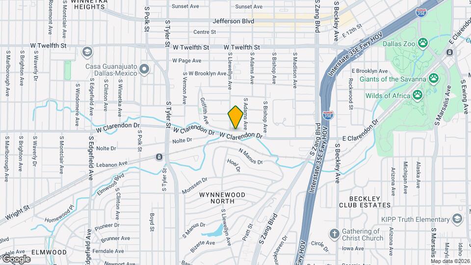 522 Griffith Ave Map and Location Details