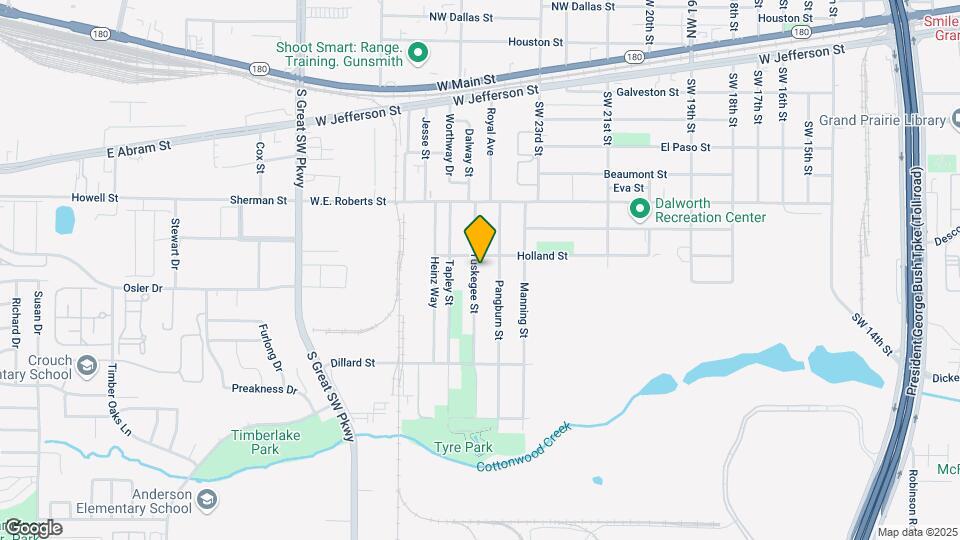 809 Tuskegee St Map and Location Details