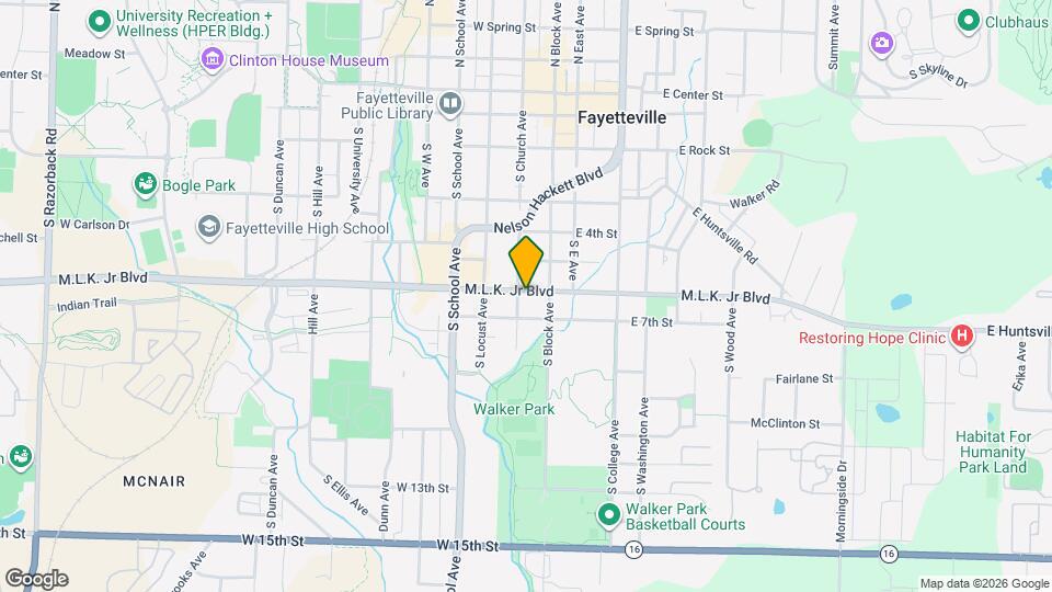 175 M.L.K. Jr Blvd Map and Location Details