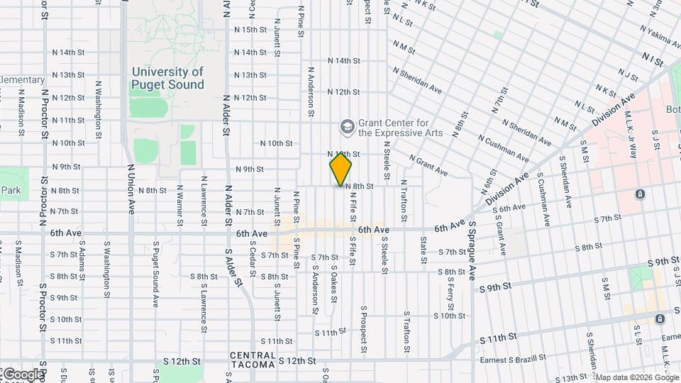 2618 N 8th St Map and Location Details