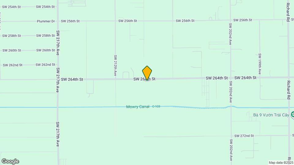 20970 SW 264th St Map and Location Details