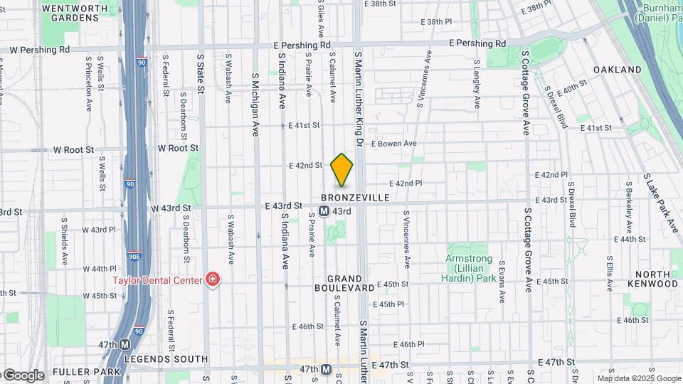 4241 S Calumet Ave Map and Location Details