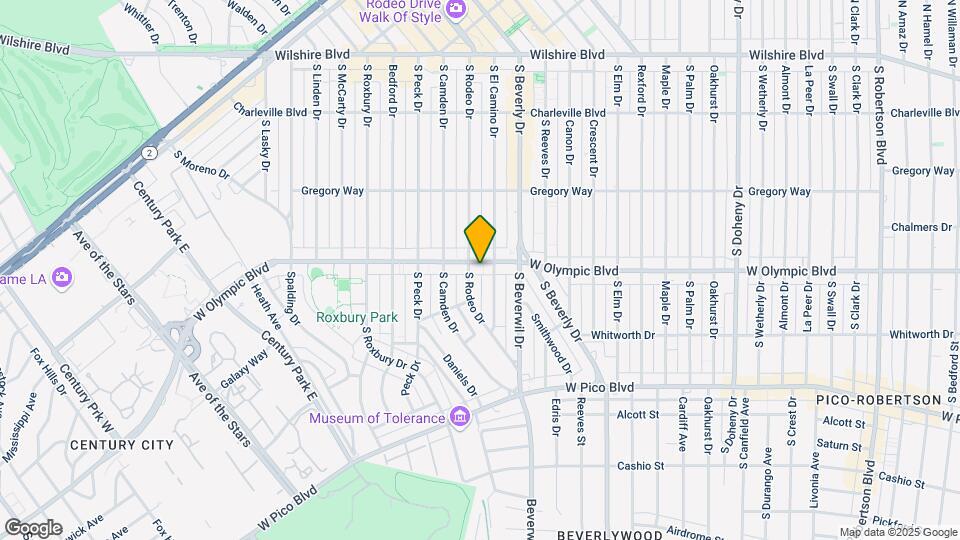 9520 W Olympic Blvd Map and Location Details