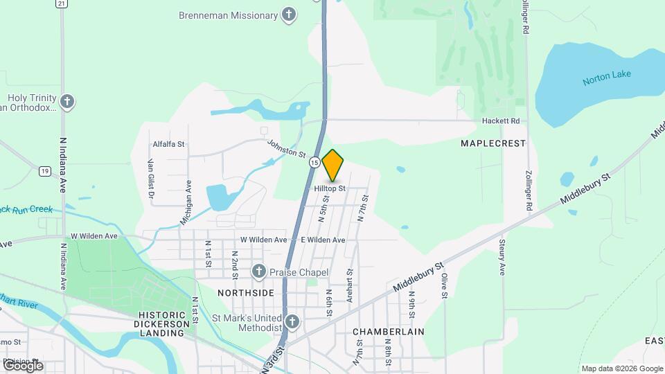 1014 N 5th St Map and Location Details