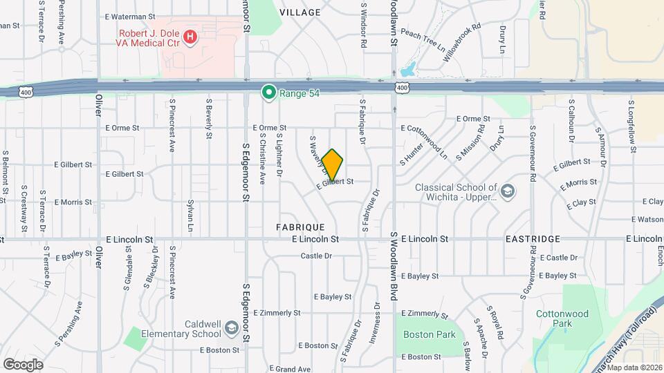 6009 E Gilbert St Map and Location Details