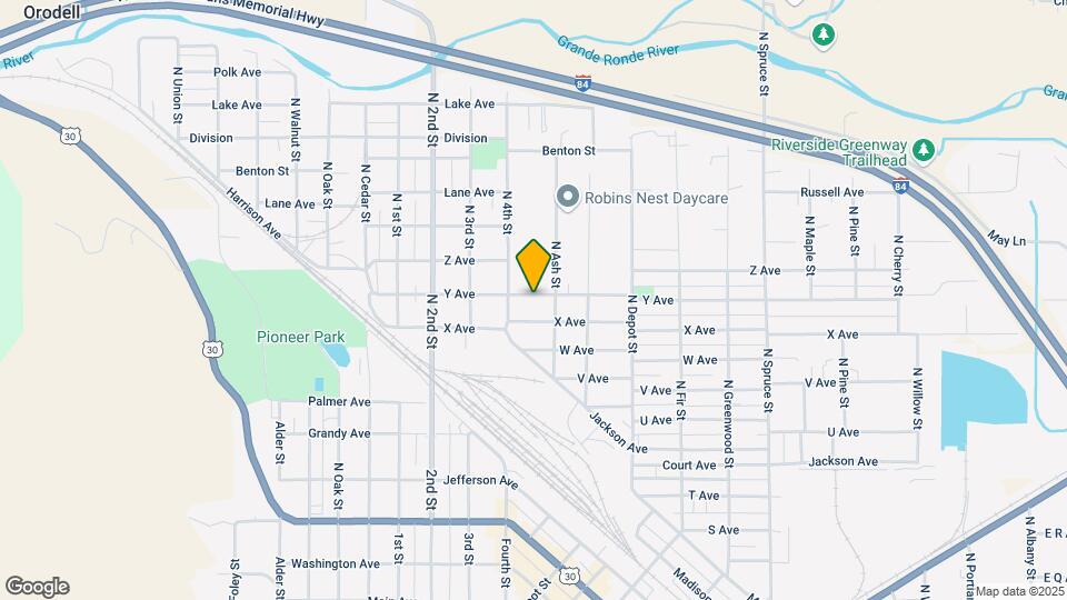 1012 Y Ave Map and Location Details