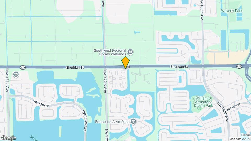 17029 NW 23rd St Map and Location Details