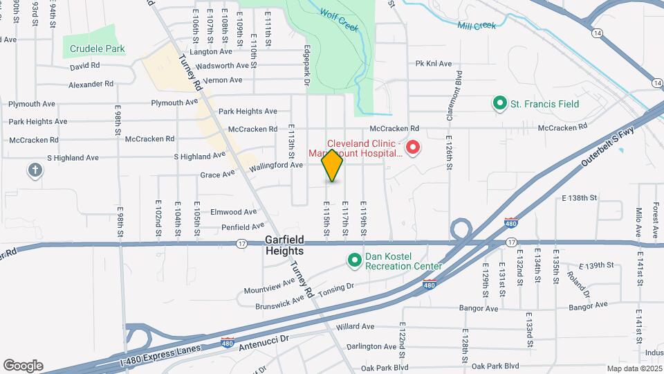 5215 E 115th St Map and Location Details