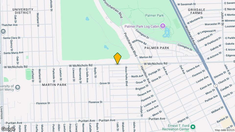 Palmer Park Estates Map and Location Details