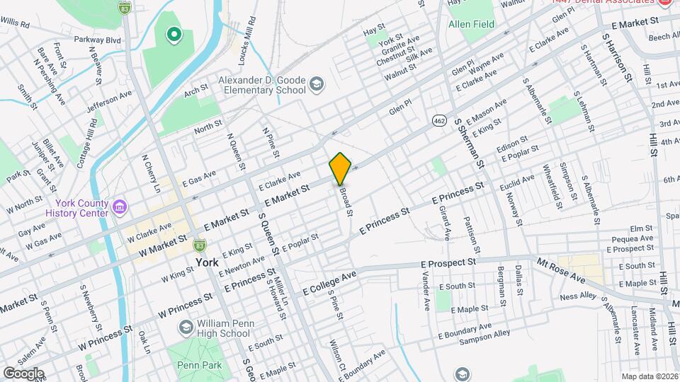 25 Columbia Ave Map and Location Details