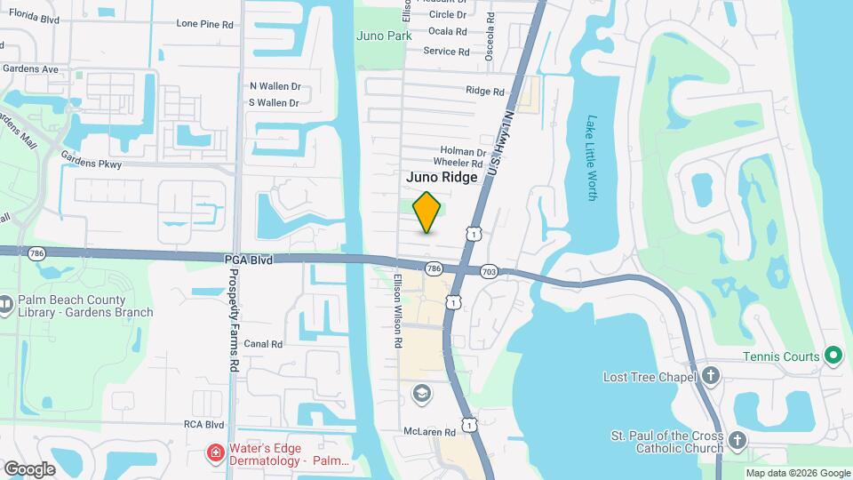 1917 Smith Dr, Unit 1 Map and Location Details