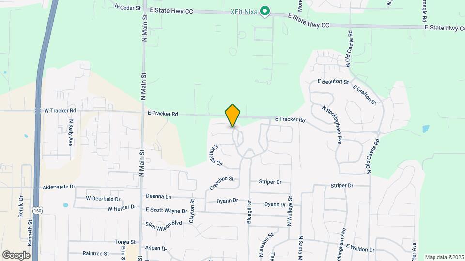 1353 N Sandy Creek Cir Map and Location Details