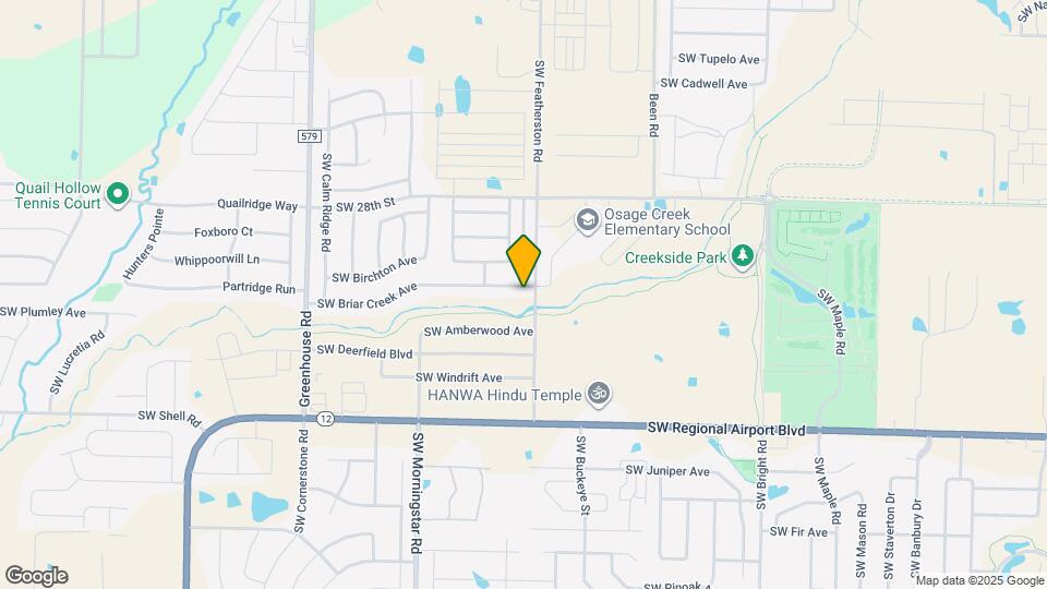 2903 SW Briar Creek Ave Map and Location Details