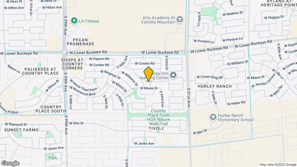 3122 S 93rd Ln Map and Location Details