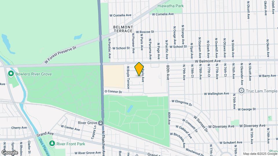 8161 Enger Ln Map and Location Details