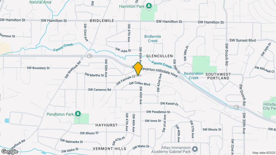 4512 SW Fairvale Ct Map and Location Details