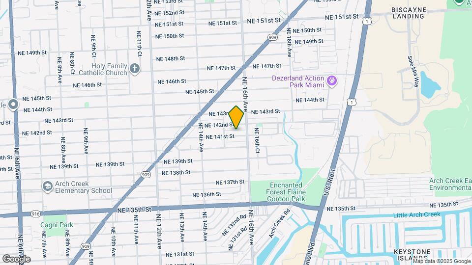 1565 NE 141st St Map and Location Details