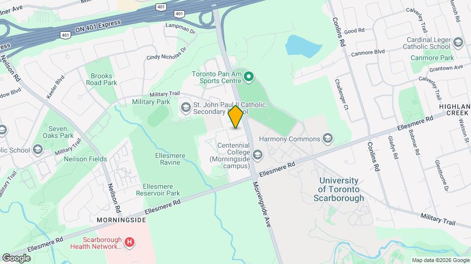 750 Morningside Ave, Unit 1201 Map and Location Details