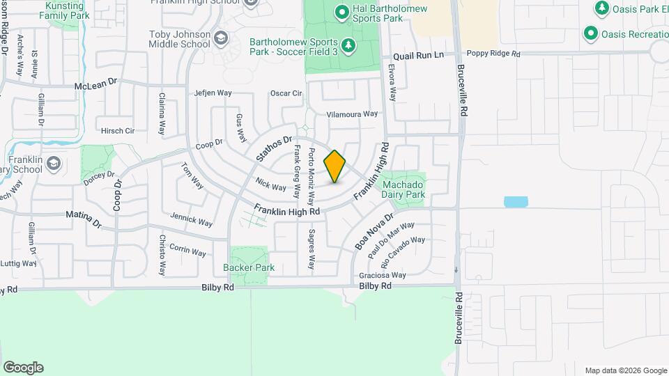 6712 Sao Tiago Way Map and Location Details