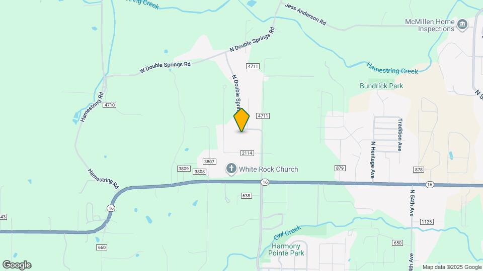 6521 W Double Springs Rd Map and Location Details
