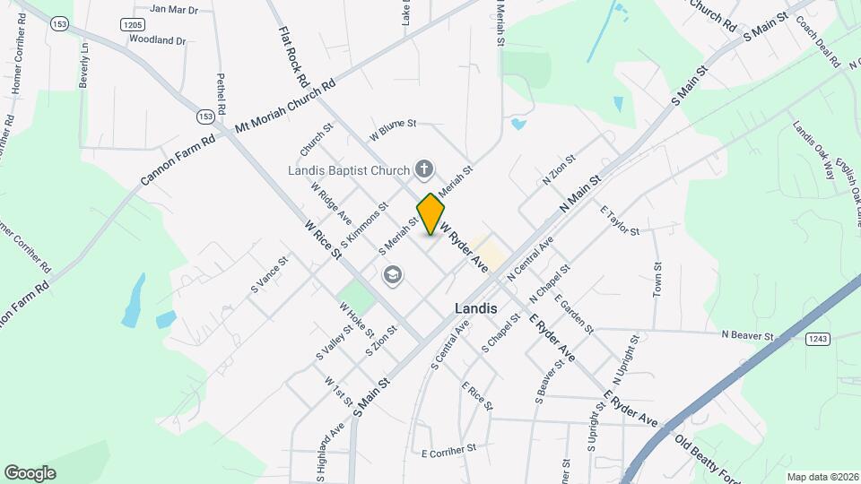 110 S Valley St Mapa y Detalles de la Ubicación