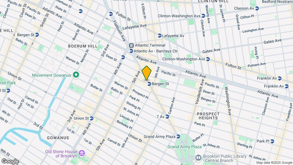 218-220 Flatbush Ave Mapa y Detalles de la Ubicación