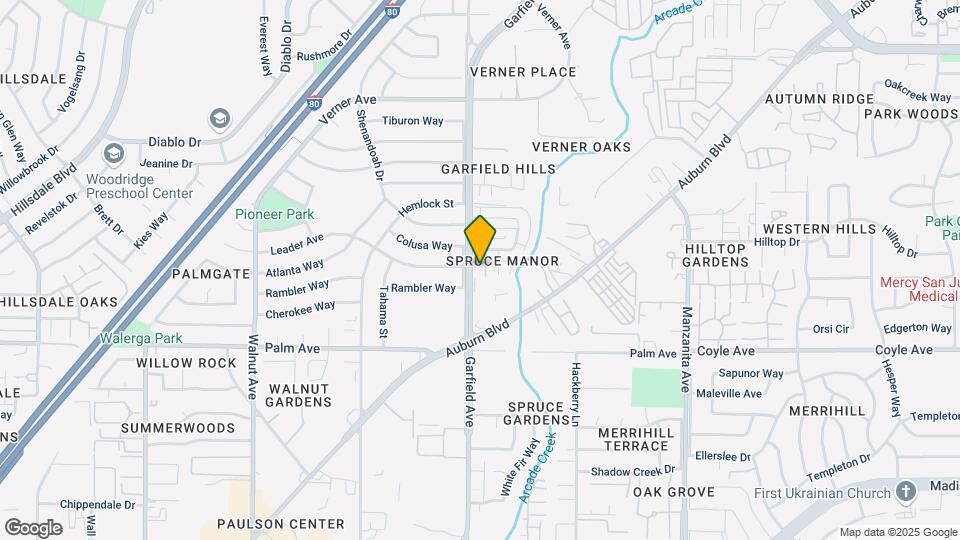 5738 Garfield Ave Map and Location Details