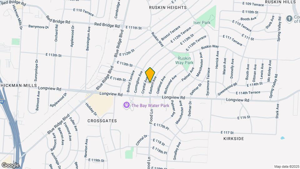 11404 Eastern Ave Mapa y Detalles de la Ubicación