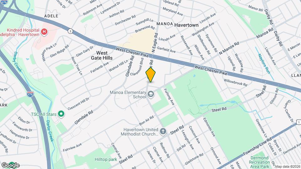 129 S Eagle Rd Mapa y Detalles de la Ubicación