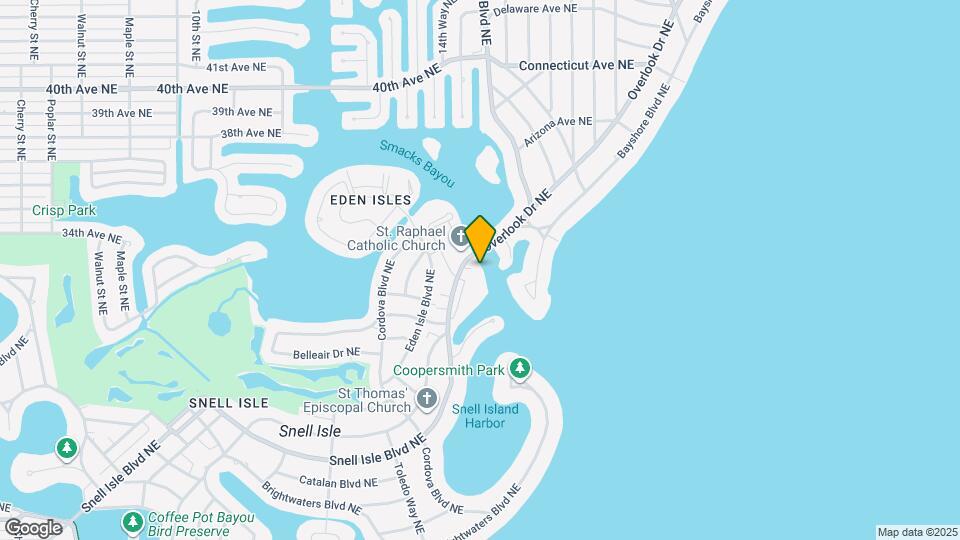 1365 Snell Isle Blvd NE-Unit -4-B Map and Location Details