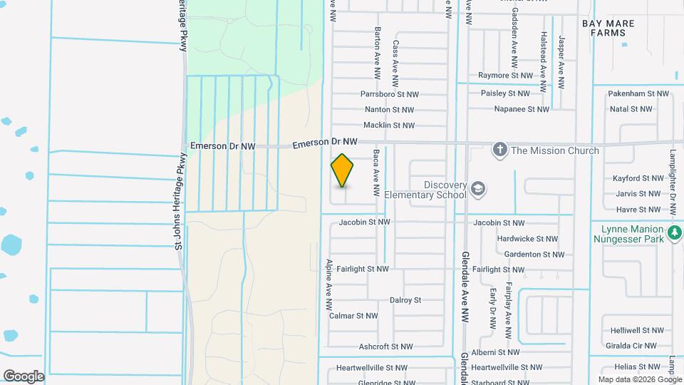 1220 Snowbird Ave NW Map and Location Details