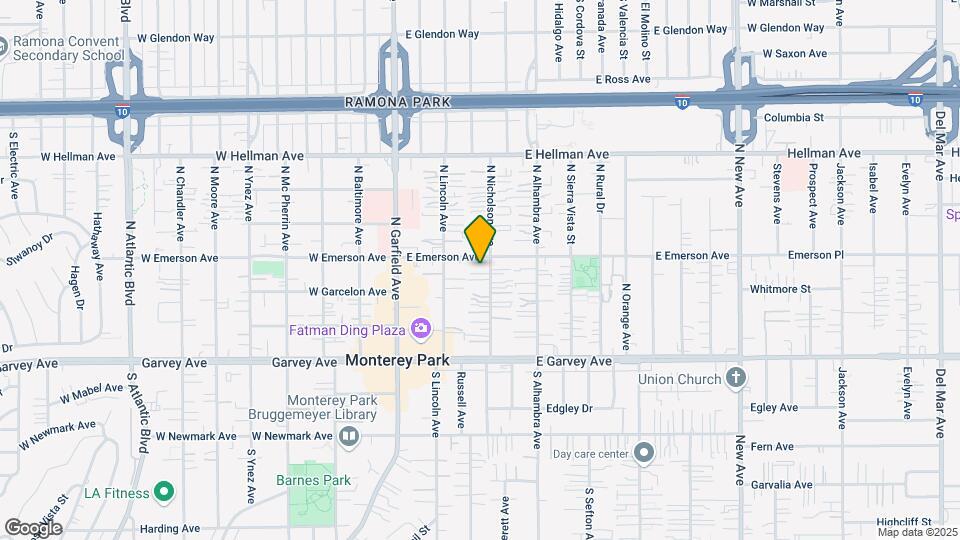 317 N Nicholson Ave, Unit H Mapa y Detalles de la Ubicación