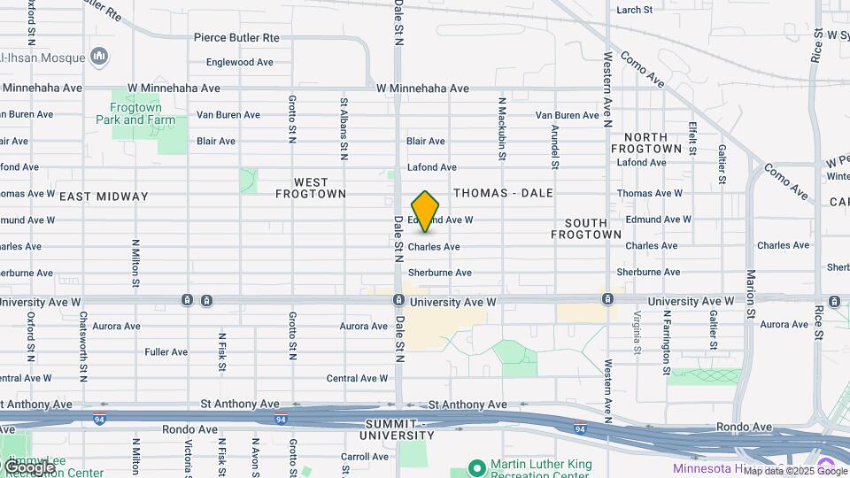 587 Charles Ave Map and Location Details