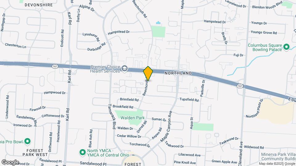 5720 Beechcroft Rd Map and Location Details