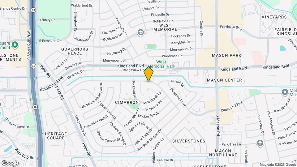 22507 Red River Dr Map and Location Details